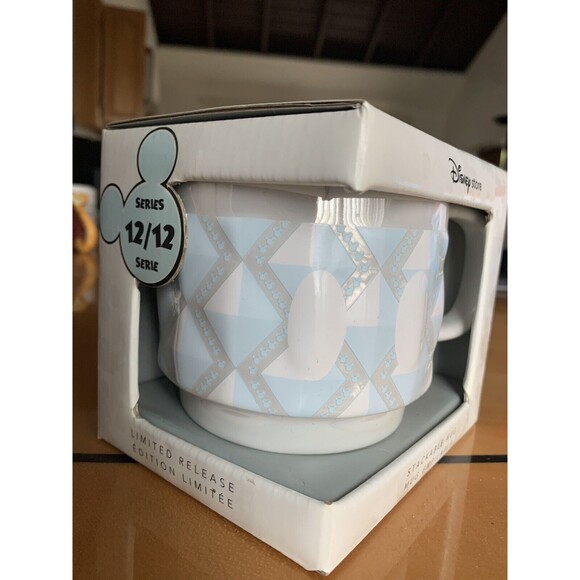 Disney Store Mickey Mouse Memories Limited Stackable Mug December #12 of 12 NIB - Picture 9 of 9